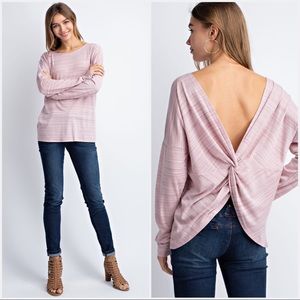 Store Closing - Last 2‼️ Open Back Twist Top
